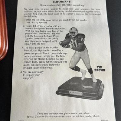 Danbury Mint Tim Brown Figurine