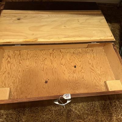 Sale Photo Thumbnail #26: Christmas decor, red upholstered Santa chair, storage, nautical decor
****Table, table cloth, plastic shelves, plastic shoe boxes, floor lamp not included)****