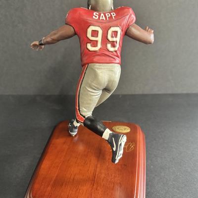 Danbury Mint Warren Sapp Figurine