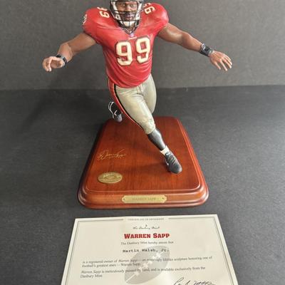 Danbury Mint Warren Sapp Figurine