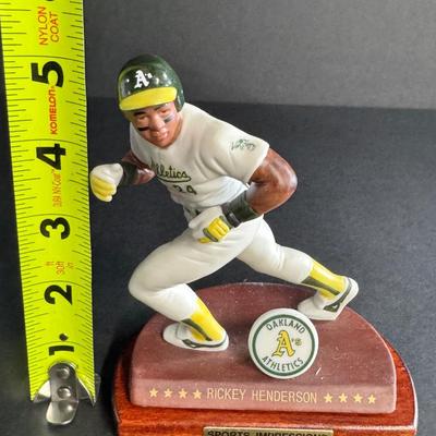 Ricky Henderson Sports Impressions Figurine 224/2500