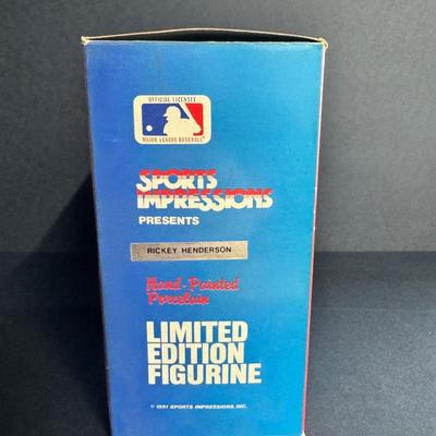 Ricky Henderson Sports Impressions Figurine 224/2500