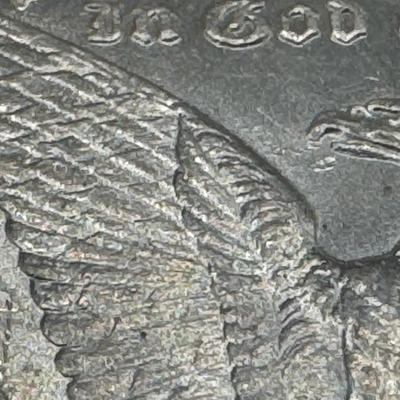 Sale Photo Thumbnail #309: **WIRE TRANSFER IS REQUIRED IF SHIPPED.** Ungraded. Silver content is 90%. **ALL PRECIOUS MEALS SALES ARE FINAL. NO REFUNDS WILL BE GIVEN FOR ANY REASON.** [SP]