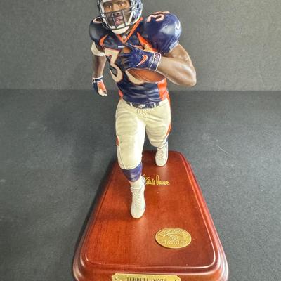 Danbury Mint Terrell Davis Figurine
