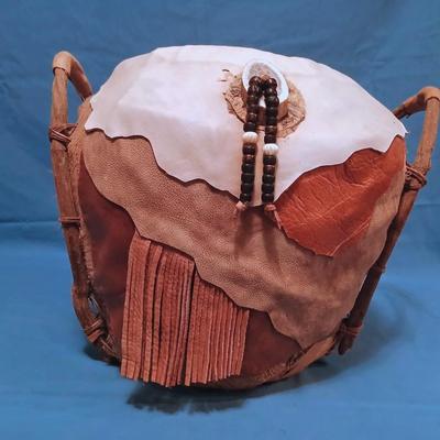 Sale Photo Thumbnail #23: approx. 13" diameter (16" wide including handles) x 12" H