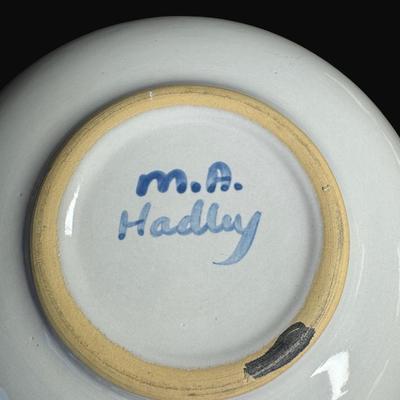 Sale Photo Thumbnail #331: Includes a serving bowl, salad plates, salt and pepper, and a mug. Total of seven pieces. Country couple and other country scenes. [CS]