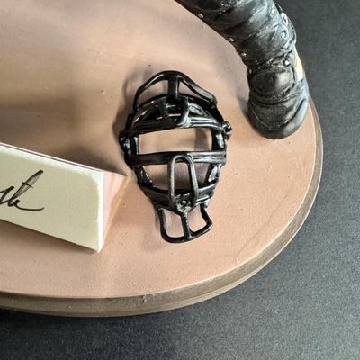 Carlton Fisk Autographed Figurine 521/1972