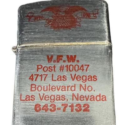 Sale Photo Thumbnail #333: Includes Zippo, and more. Total of eight-plus pieces. Not tested. [JP]