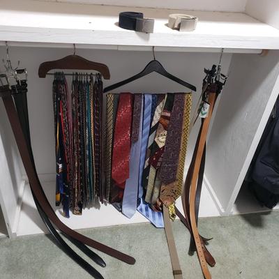 Carhart, Columbia Leather Belts and Silk Ties (HC-KD)