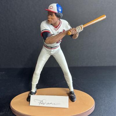 Rod Carew Autographed Figurine 830/1991