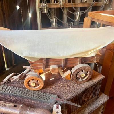 Sale Photo Thumbnail #94: Covered Wagon Lamp