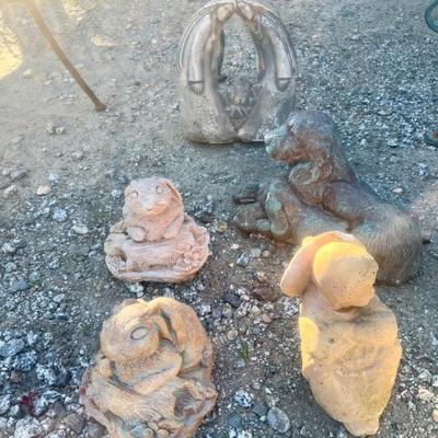 Sale Photo Thumbnail #111: Vintage Concrete Garden Stautes