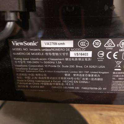 Dell OptiPlex 3020. ViewSonic Monitor, Logitech Keyboard/Mouse, Surge Protector (BLR-KD)