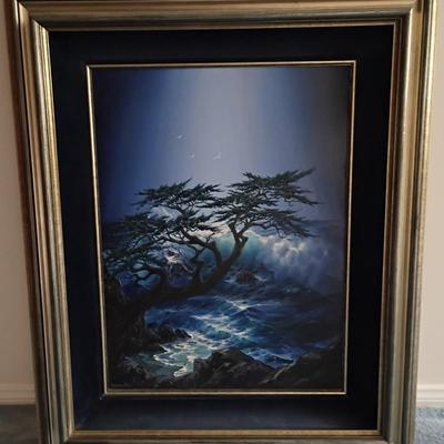 Sale Photo Thumbnail #35: "To Catch a Moonbeam" Frame: 28 1/2" x 34"