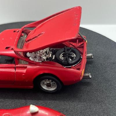 LOT 84: Vintage Mercury Toy Cars - Ferrari Dino Pininfarina and Ferrari 330 P4