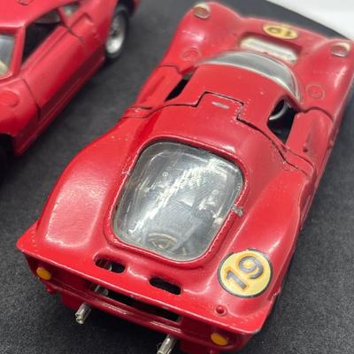 LOT 84: Vintage Mercury Toy Cars - Ferrari Dino Pininfarina and Ferrari 330 P4