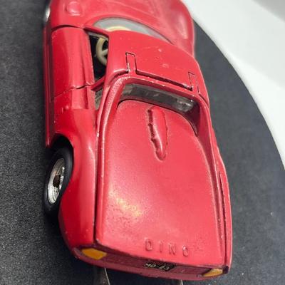 LOT 84: Vintage Mercury Toy Cars - Ferrari Dino Pininfarina and Ferrari 330 P4