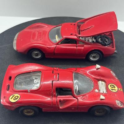 LOT 84: Vintage Mercury Toy Cars - Ferrari Dino Pininfarina and Ferrari 330 P4