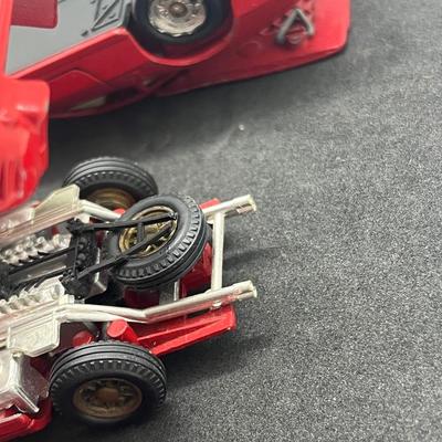 LOT 84: Vintage Mercury Toy Cars - Ferrari Dino Pininfarina and Ferrari 330 P4