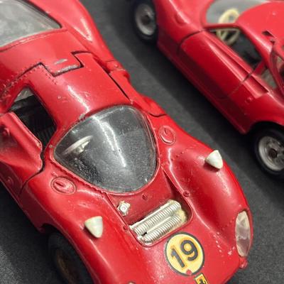 LOT 84: Vintage Mercury Toy Cars - Ferrari Dino Pininfarina and Ferrari 330 P4