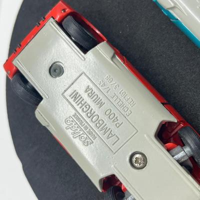 LOT 89: Vintage Solido Toy Cars - Lamborghini P400 Miuras