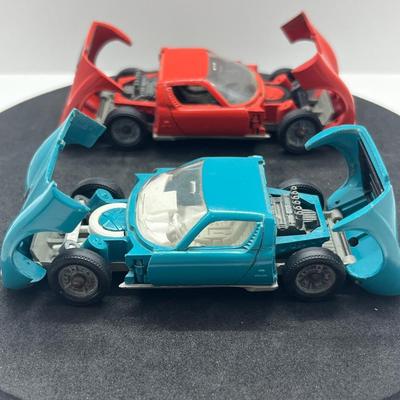 LOT 89: Vintage Solido Toy Cars - Lamborghini P400 Miuras