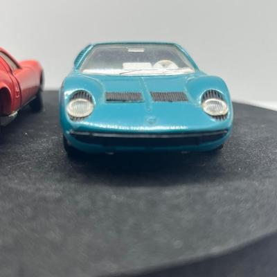 LOT 89: Vintage Solido Toy Cars - Lamborghini P400 Miuras