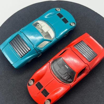 LOT 89: Vintage Solido Toy Cars - Lamborghini P400 Miuras