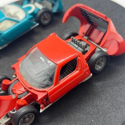 LOT 89: Vintage Solido Toy Cars - Lamborghini P400 Miuras