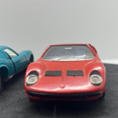 LOT 89: Vintage Solido Toy Cars - Lamborghini P400 Miuras