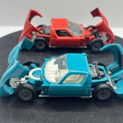 LOT 89: Vintage Solido Toy Cars - Lamborghini P400 Miuras