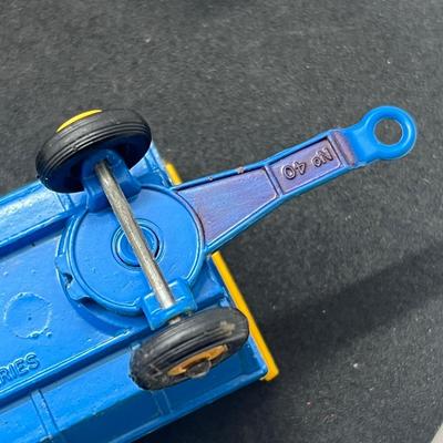 LOT 90: Vintage Lesney Matchbox Vehicles - Ford Tractor, Hay Trailer and More