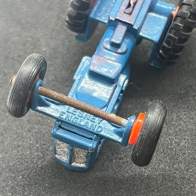 LOT 90: Vintage Lesney Matchbox Vehicles - Ford Tractor, Hay Trailer and More
