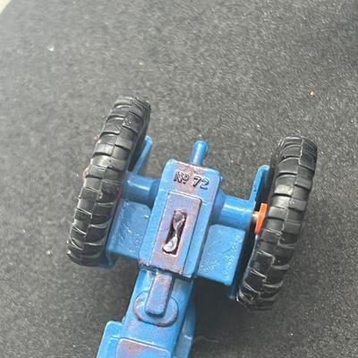 LOT 90: Vintage Lesney Matchbox Vehicles - Ford Tractor, Hay Trailer and More