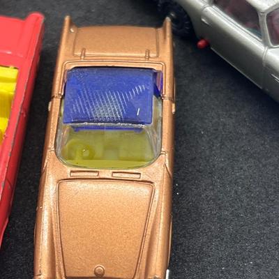 LOT 91: Vintage Husky Toy Vehicles - Sunbeam Alpine, Ford Camper, Guy Warrior Tanker, Ferrari Berlinetta, Ford Thunderbird and More