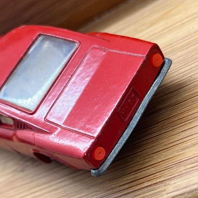 LOT 94: Vintage Toy Cars - Porsche Carrera 906, Oldmobile 98 Holiday Sports Coupe, Ford OSI 20M TS, Ford Transit Kombi