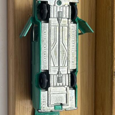 LOT 94: Vintage Toy Cars - Porsche Carrera 906, Oldmobile 98 Holiday Sports Coupe, Ford OSI 20M TS, Ford Transit Kombi