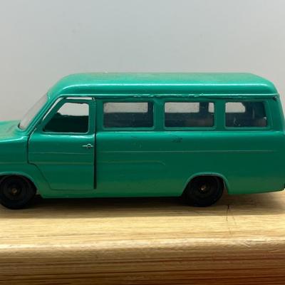 LOT 94: Vintage Toy Cars - Porsche Carrera 906, Oldmobile 98 Holiday Sports Coupe, Ford OSI 20M TS, Ford Transit Kombi
