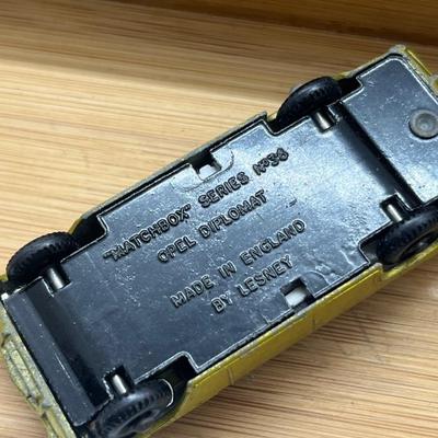 LOT 96: Vintage Lesney Matchbox Vehicles - Studebaker Lark Wagonaire, Fiat 1500, Cadillac Sixty Special and More