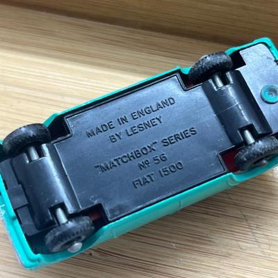 LOT 96: Vintage Lesney Matchbox Vehicles - Studebaker Lark Wagonaire, Fiat 1500, Cadillac Sixty Special and More