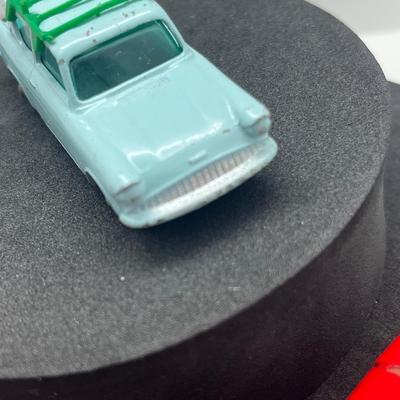 LOT 102: Vintage Lesney Matchbox Cars - Ford Anglia, Pontiac GP Sports Coupe, Volkswagen 1600TL
