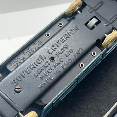 LOT 103: Vintage Dinky Toys Vehicles - Rolls Royce Phantom V and Superior Criterion