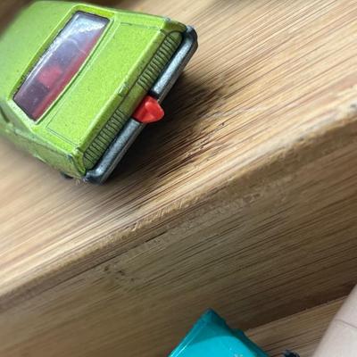 LOT 107: Vintage Lesney Matchbox Cars - Mercury Cougar, Ford Zephyr, Ford Cortina, Lincoln Continental and Ford Zodiac MK IV