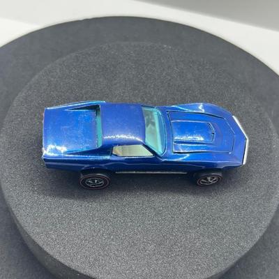 LOT 108: Vintage Redline Hot Wheels Custom Corvette 1967 Mattel