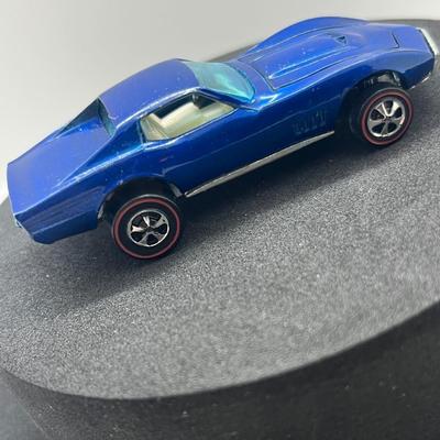LOT 108: Vintage Redline Hot Wheels Custom Corvette 1967 Mattel