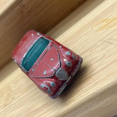 LOT 118: Vintage Lesney Matchbox Cars - Mustang, Mercedes Benz 220 SE, Jaguar, Mercedes 300