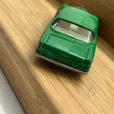 LOT 118: Vintage Lesney Matchbox Cars - Mustang, Mercedes Benz 220 SE, Jaguar, Mercedes 300