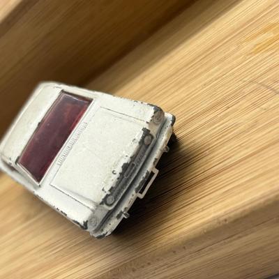 LOT 118: Vintage Lesney Matchbox Cars - Mustang, Mercedes Benz 220 SE, Jaguar, Mercedes 300
