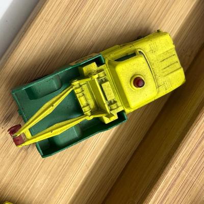 LOT 119: Vintage Lesney Matchbox - Dodge Wreck Truck, Petrol Tanker, BP Autotanker and More