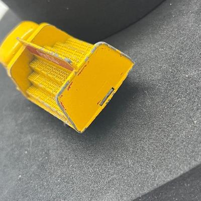 LOT 121: Vintage Lesney Vehicles - Commer Ice Cream Canteen, Karrier Bantam 2 Ton, TV Service Van, London Trolleybus